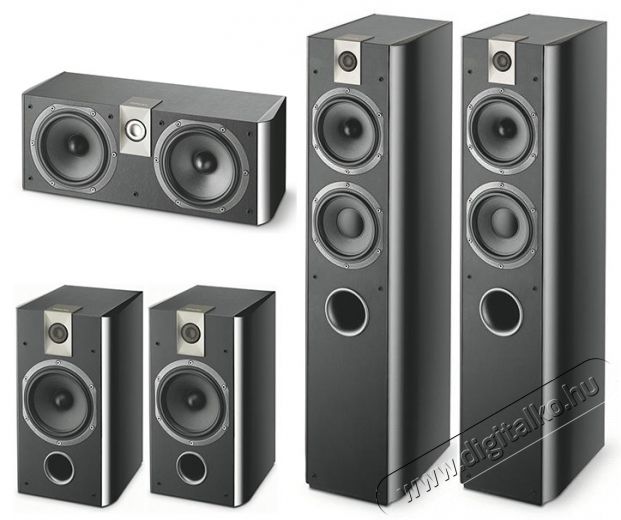 Focal Chorus 716 + 706 + CC700 - fekete Audio-Video / Hifi / Multimédia - Hangfal - Hangfalszett - Hangfalszett - 297744