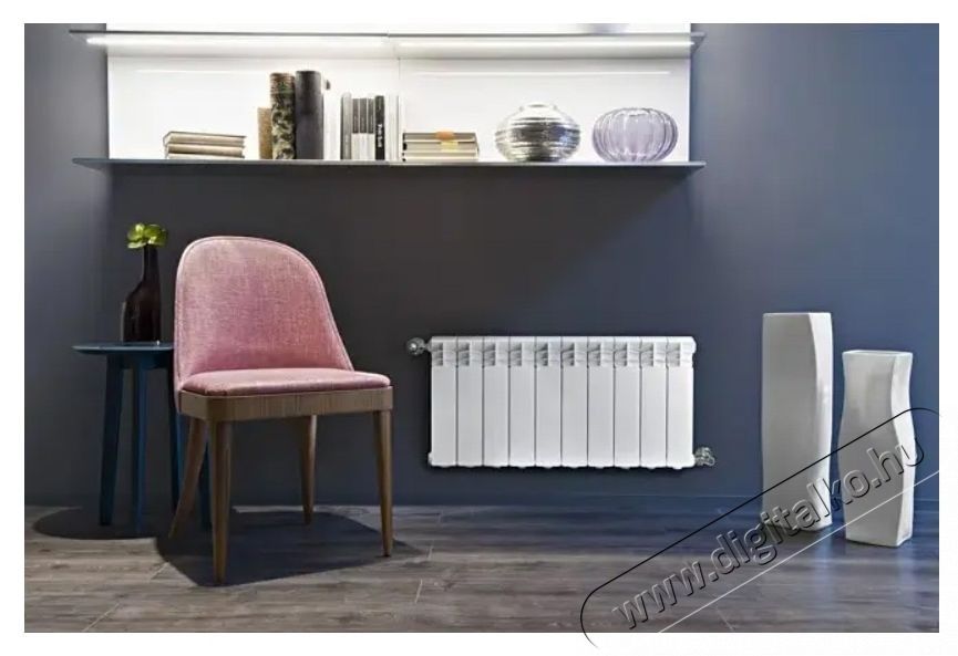 Fondital Alum&iacute;nium radi&aacute;tor Exclusivo 350, 10 elem H&aacute;ztart&aacute;s / Otthon / K&uuml;lt&eacute;r - Fűt&eacute;s - Fali fűtőtest - 536527