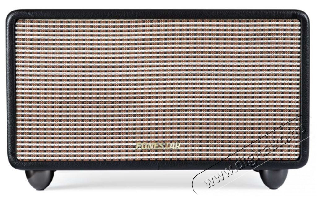 Fonestar Bluevintage-45B Bluetooth hangszóró - fekete Audio-Video / Hifi / Multimédia - Hordozható, vezeték nélküli / bluetooth hangsugárzó - Hordozható, vezeték nélküli / bluetooth hangsugárzó - 363715