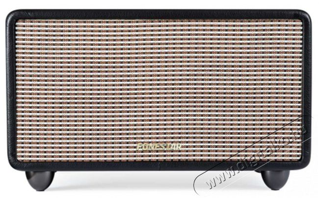 Fonestar Bluevintage-45B Bluetooth hangszóró - fekete Audio-Video / Hifi / Multimédia - Hordozható, vezeték nélküli / bluetooth hangsugárzó - Hordozható, vezeték nélküli / bluetooth hangsugárzó - 363715