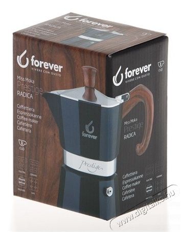 Forever 120206 Kotyogós kávéfőző - 1 személyes Konyhai termékek - Kávéfőző / kávéörlő / kiegészítő - Kotyogó kávéfőző - 365438