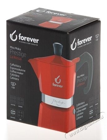 Forever 120216 Kotyogós kávéfőző - 1 személyes Konyhai termékek - Kávéfőző / kávéörlő / kiegészítő - Kotyogó kávéfőző