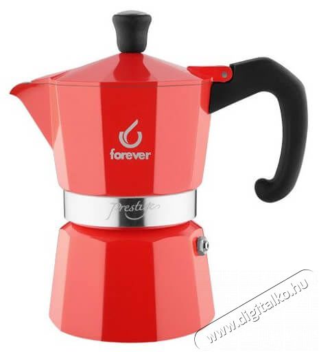 Forever 120218 Kotyogós kávéfőző - 3 személyes Konyhai termékek - Kávéfőző / kávéörlő / kiegészítő - Kotyogó kávéfőző