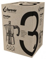 Forever 120402 Kotyogós kávéfőző - 3 személyes Konyhai termékek - Kávéfőző / kávéörlő / kiegészítő - Kotyogó kávéfőző - 365456