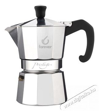 Forever 120112 Kávéfőző kotyogós 1 személyes Konyhai termékek - Kávéfőző / kávéörlő / kiegészítő - Kotyogó kávéfőző - 372871