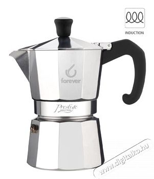 Forever 120401 KÁVÉFŐZŐ KOTYOGÓS 2 SZEMÉLYES Konyhai termékek - Kávéfőző / kávéörlő / kiegészítő - Kotyogó kávéfőző