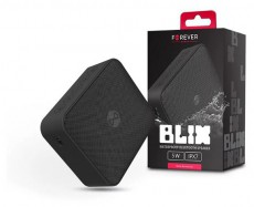 Forever TF-0163 Blix 5 BS-800 vízálló fekete Bluetooth hangszóró Audio-Video / Hifi / Multimédia - Hordozható, vezeték nélküli / bluetooth hangsugárzó - Hordozható, vezeték nélküli / bluetooth hangsugárzó - 404974