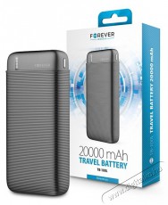 Forever TF-0122 20000mAh fekete power bank Mobil / Kommunikáció / Smart - Powerbank / Külső akkumulátor és töltő - 439620