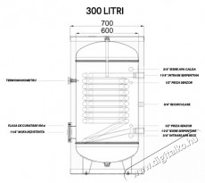 FORNELLO Bojler hőszivatty&uacute;hoz megn&ouml;velt hőcser&eacute;lővel SOL HP 300 LT 1S padl&oacute;ra szerel&eacute;s, hőszigetel&eacute;s, v&eacute;dők&ouml;peny, ellenőrző karima H&aacute;ztart&aacute;s / Otthon / K&uuml;lt&eacute;r - V&iacute;zmeleg&iacute;tő / bojler / t&aacute;rol&oacute; - Bojler / melegv&iacute;z t&aacute;rol&oacute; - 534272