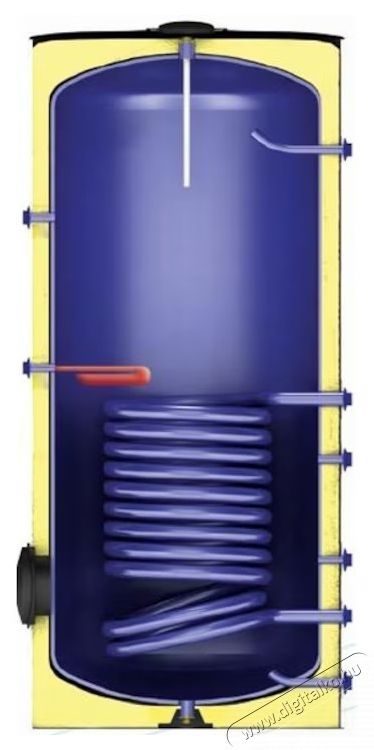 FORNELLO SOL 300 LT 1S egytekercses kaz&aacute;n, 300 L, k&ouml;zponti fűt&eacute;shez &eacute;s napenergi&aacute;hoz, f&ouml;ldre szerelhető, hőszigetel&eacute;s, v&eacute;dők&ouml;peny, ellenőrző karima H&aacute;ztart&aacute;s / Otthon / K&uuml;lt&eacute;r - V&iacute;zmeleg&iacute;tő / bojler / t&aacute;rol&oacute; - V&iacute;zmeleg&iacute;tő - 534273