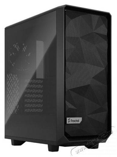 Fractal Design Meshify 2 Compact Fekete világos ablakos (Táp nélküli) ATX ház Iroda és számítástechnika - Egyéb számítástechnikai termék - 395870