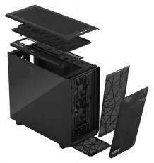 Fractal Design Meshify 2 Fekete sötét ablakos (Táp nélküli) E-ATX ház Iroda és számítástechnika - Egyéb számítástechnikai termék - 395874