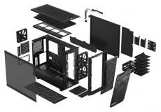 Fractal Design Meshify 2 Fekete világos ablakos (Táp nélküli) E-ATX ház Iroda és számítástechnika - Egyéb számítástechnikai termék - 395875