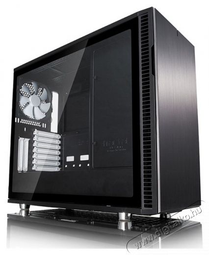 Fractal Design Define R6 USB-C TG Fekete ablakos (T&aacute;p n&eacute;lk&uuml;li) E-ATX h&aacute;z Iroda &eacute;s sz&aacute;m&iacute;t&aacute;stechnika - Egy&eacute;b sz&aacute;m&iacute;t&aacute;stechnikai term&eacute;k - 411141