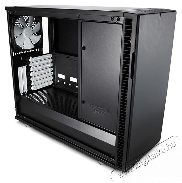Fractal Design Define R6 USB-C TG Fekete ablakos (T&aacute;p n&eacute;lk&uuml;li) E-ATX h&aacute;z Iroda &eacute;s sz&aacute;m&iacute;t&aacute;stechnika - Egy&eacute;b sz&aacute;m&iacute;t&aacute;stechnikai term&eacute;k - 411141