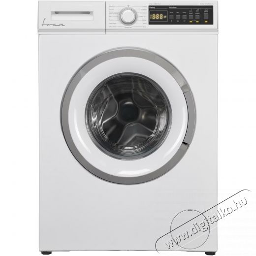 FRAM FWM-V712T2D+++ Mos&oacute;g&eacute;p H&aacute;ztart&aacute;s / Otthon / K&uuml;lt&eacute;r - Mos&oacute;g&eacute;p / sz&aacute;r&iacute;t&oacute;g&eacute;p - El&ouml;lt&ouml;ltős norm&aacute;l (60cm-ig) mos&oacute;g&eacute;p - 535209