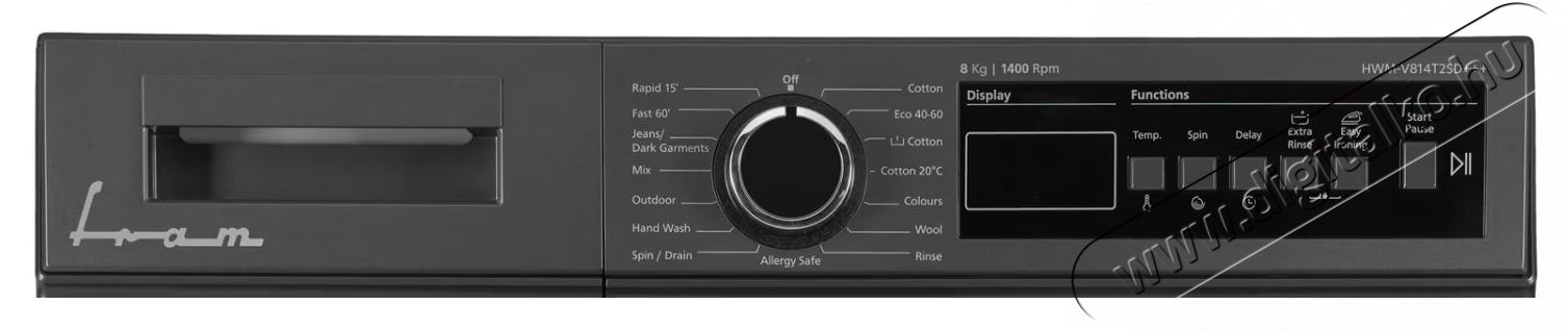 FRAM FWM-V814T2SD+++ Mos&oacute;g&eacute;p H&aacute;ztart&aacute;s / Otthon / K&uuml;lt&eacute;r - Mos&oacute;g&eacute;p / sz&aacute;r&iacute;t&oacute;g&eacute;p - El&ouml;lt&ouml;ltős norm&aacute;l (60cm-ig) mos&oacute;g&eacute;p - 535211