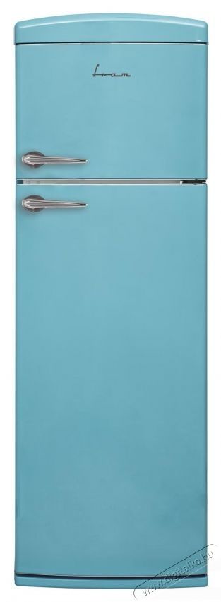 FRAM FDD-VRR311BLE++ k&eacute;tajt&oacute;s hűtőszekr&eacute;ny, 311l, Mechanikus ir&aacute;ny&iacute;t&aacute;s, &Aacute;ll&iacute;that&oacute; termoszt&aacute;t, LED vil&aacute;g&iacute;t&aacute;s, E energiaoszt&aacute;ly, H: 179.4cm, K&eacute;k Konyhai term&eacute;kek - Hűtő, fagyaszt&oacute; (szabadon&aacute;ll&oacute;) - Fel&uuml;lfagyaszt&oacute;s kombin&aacute;lt hűtő - 535206