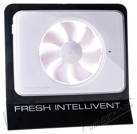 Fresh Intellivent 2.0 f&uuml;rdőszobai ventil&aacute;tor, 5 &eacute;v garancia, csendes, &aacute;ll&iacute;that&oacute; időz&iacute;tő, automatikus p&aacute;ratartalom-szab&aacute;lyoz&aacute;s, fogyaszt&aacute;s 5 W, 134 mc / h, maximum 21 dB (A), feh&eacute;r H&aacute;ztart&aacute;s / Otthon / K&uuml;lt&eacute;r - Ventil&aacute;tor / L&eacute;gkondicion&aacute;l&oacute; - Fali / mennyezeti ventil&aacute;tor - 536601