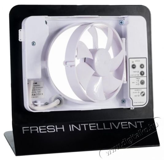 Fresh Intellivent 2.0 f&uuml;rdőszobai ventil&aacute;tor, 5 &eacute;v garancia, csendes, &aacute;ll&iacute;that&oacute; időz&iacute;tő, automatikus p&aacute;ratartalom-szab&aacute;lyoz&aacute;s, fogyaszt&aacute;s 5 W, 134 mc / h, maximum 21 dB (A), feh&eacute;r H&aacute;ztart&aacute;s / Otthon / K&uuml;lt&eacute;r - Ventil&aacute;tor / L&eacute;gkondicion&aacute;l&oacute; - Fali / mennyezeti ventil&aacute;tor - 536601