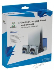 FROGGIEX Cooling Charging Stand & Storage PS5 konzol hűtő + dual töltőállomás + lemez tartó Iroda és számítástechnika - Játék konzol - Kiegészítő - 436300