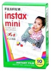 FujiFilm Instax Mini Colorfilm Shiny Star film 10 lap Fotó-Videó kiegészítők - Kisméretű fotónyomtató - Fotópapír - 300015