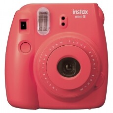 FujiFilm Instax Mini 8 - málna Fényképezőgép / kamera - Kompakt fényképezőgép - Analóg fényképezőgép - 300013