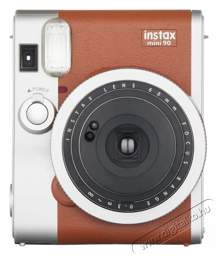FujiFilm Instax mini 90 kamera, barna Fényképezőgép / kamera - Kompakt fényképezőgép - Normál tudású kompakt - 300010