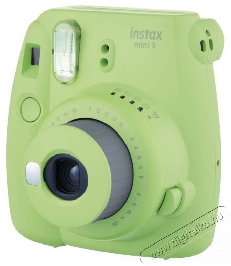 FujiFilm Instax Mini 9 - zöld + tok + x10film Fényképezőgép / kamera - Kompakt fényképezőgép - Analóg fényképezőgép - 330945