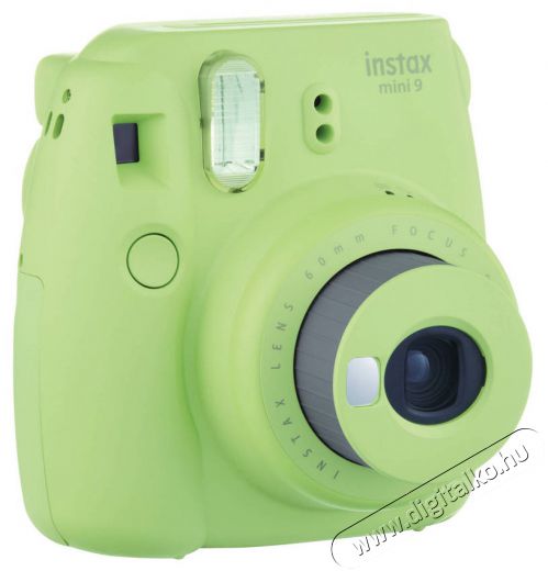 FujiFilm Instax Mini 9 - zöld + tok + x10film Fényképezőgép / kamera - Kompakt fényképezőgép - Analóg fényképezőgép - 330945