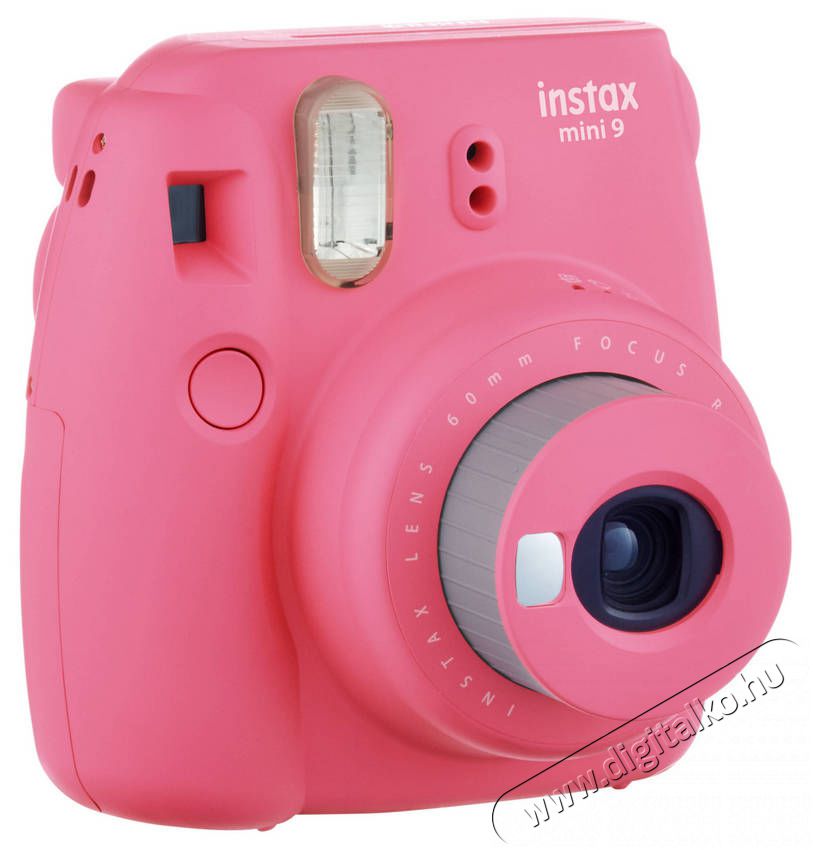 FujiFilm Instax Mini 9 - rózsaszín + tok + x10film Fényképezőgép / kamera - Kompakt fényképezőgép - Analóg fényképezőgép - 330943