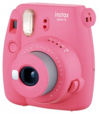 FujiFilm Instax Mini 9 - rózsaszín + tok + x10film Fényképezőgép / kamera - Kompakt fényképezőgép - Analóg fényképezőgép - 330943