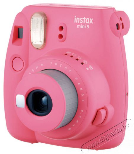 FujiFilm Instax Mini 9 - rózsaszín + tok + x10film Fényképezőgép / kamera - Kompakt fényképezőgép - Analóg fényképezőgép - 330943