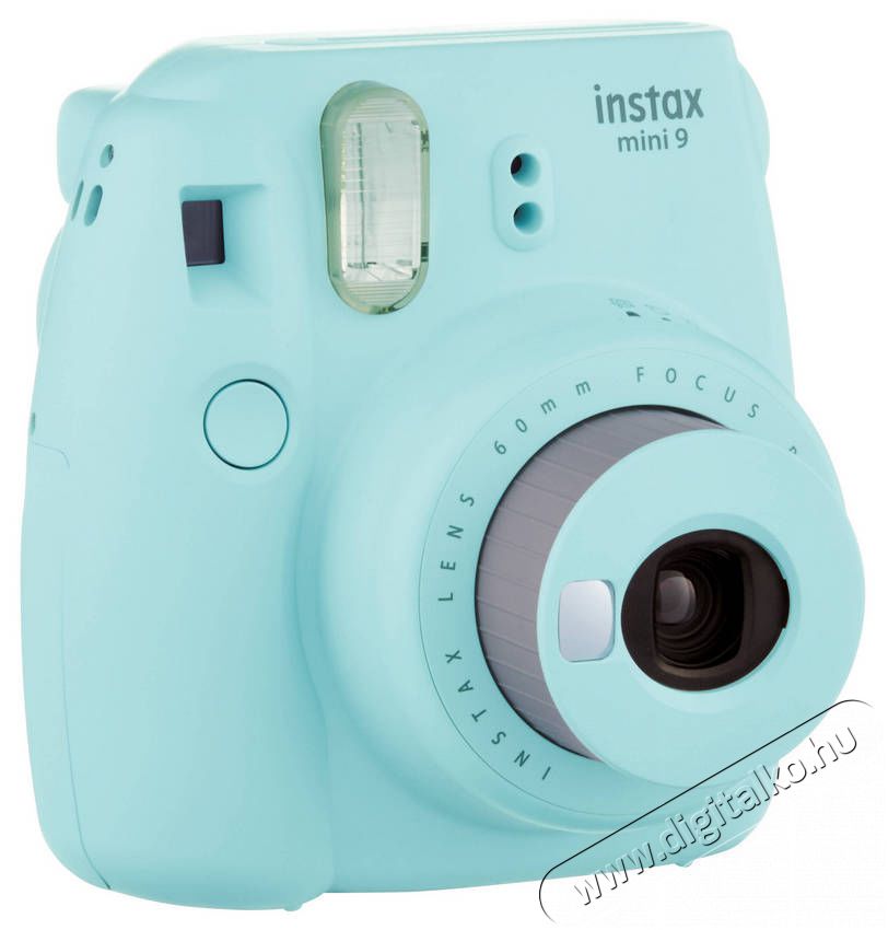 FujiFilm Instax Mini 9 - világoskék + tok + x10film Fényképezőgép / kamera - Kompakt fényképezőgép - Analóg fényképezőgép - 330944