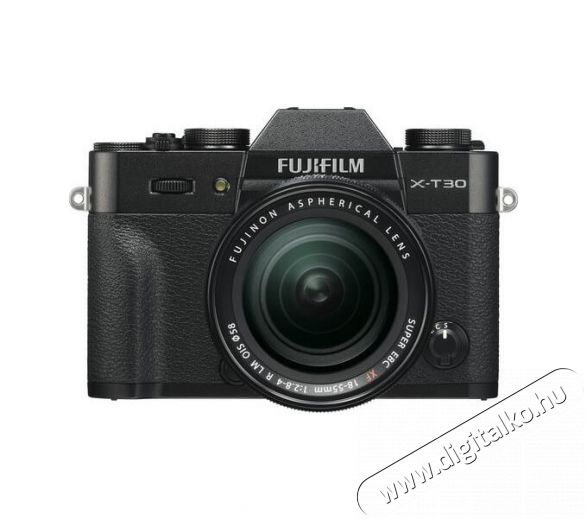 FujiFilm X-T30 f&eacute;nyk&eacute;pezőg&eacute;p + XF 18-55MM objekt&iacute;v szett - fekete F&eacute;nyk&eacute;pezőg&eacute;p / kamera - MILC cser&eacute;lhető objekt&iacute;ves kompakt f&eacute;nyk&eacute;pezőg&eacute;p - 349538