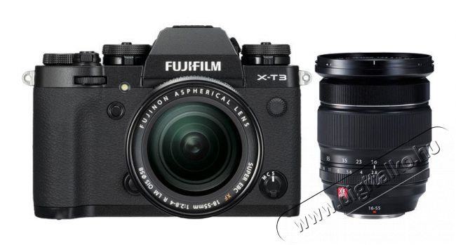 FujiFilm X-T3 + 18-55 KIT + 16-55mm digit&aacute;ls f&eacute;nyk&eacute;pezőg&eacute;p F&eacute;nyk&eacute;pezőg&eacute;p / kamera - Kompakt f&eacute;nyk&eacute;pezőg&eacute;p - Norm&aacute;l tud&aacute;s&uacute; kompakt - 344098
