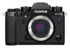 FujiFilm X-T3 Fekete váz Fényképezőgép / kamera - MILC cserélhető objektíves kompakt fényképezőgép - 344108