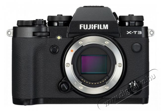 FujiFilm X-T3 Fekete váz Fényképezőgép / kamera - MILC cserélhető objektíves kompakt fényképezőgép - 344108