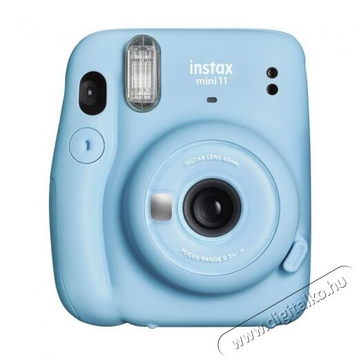 FujiFilm Instax Mini 11 instant fényképezőgép - kék Fényképezőgép / kamera - Kompakt fényképezőgép - Analóg fényképezőgép - 361294