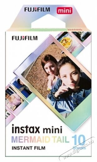 FujiFilm Instax mini film Mermaid Tail - 10db Fotó-Videó kiegészítők - Kisméretű fotónyomtató - Fotópapír - 361304