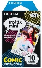 FujiFilm Instax mini film Comic - 10db Fotó-Videó kiegészítők - Kisméretű fotónyomtató - Fotópapír - 361301
