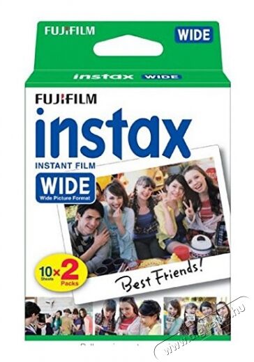 FujiFilm Fuji INSTAX Film Reg Glossy Wide (20lap) Fotó-Videó kiegészítők - Kisméretű fotónyomtató - Fotópapír - 291304