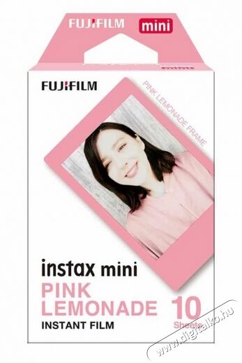 FujiFilm Instax mini film Pink Lemonade - 10db Fényképezőgép / kamera - Sport kamera tartozékok - Egyéb kiegészítő - 361306