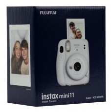 FujiFilm Instax Mini 11 instant fényképezőgép - fehér Fényképezőgép / kamera - Kompakt fényképezőgép - Analóg fényképezőgép - 361293