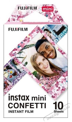 FujiFilm Instax mini film Confetti - 10db Fotó-Videó kiegészítők - Kisméretű fotónyomtató - Fotópapír - 361302