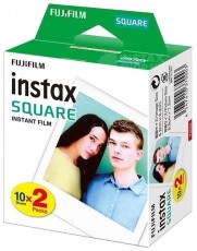 FujiFilm Instax Square film 2x10lap/csomag Fotó-Videó kiegészítők - Kisméretű fotónyomtató - Fotópapír - 363412