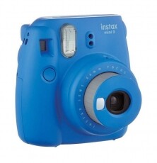 FujiFilm instax Mini 9 fényképezőgép - kobalt kék Fényképezőgép / kamera - Kompakt fényképezőgép - Gyerek fényképezőgép - 351523