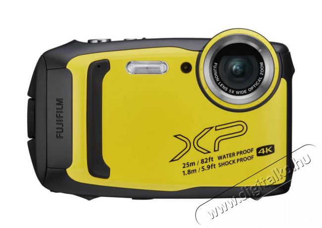 FujiFilm Finepix XP140 Digitális fényképezőgép - citromsárga Fényképezőgép / kamera - Kompakt fényképezőgép - Kaland és vízálló fényképezőgép - 349553