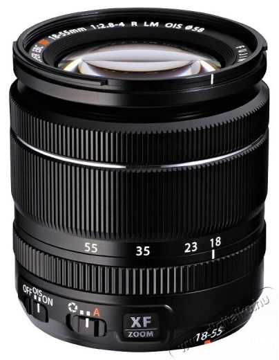 FujiFilm XF18-55mm F/2.8-4 R objektív - fekete  Fotó-Videó kiegészítők - Objektív - Zoom objektív - 375783
