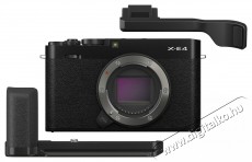FujiFilm FINEPIX X-E4 v&aacute;z + markolat &eacute;s ujjt&aacute;masz - fekete - F&eacute;nyk&eacute;pezőg&eacute;p / kamera - MILC cser&eacute;lhető objekt&iacute;ves kompakt f&eacute;nyk&eacute;pezőg&eacute;p - 375769